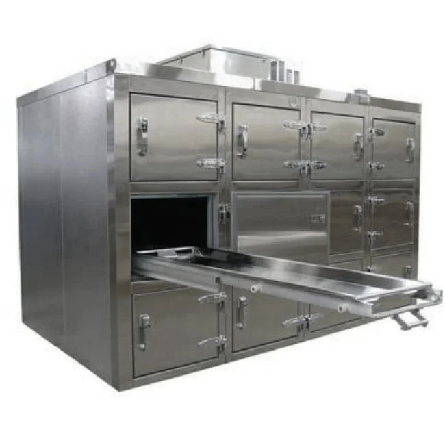 Funeral Equipment Mortuary Refrigerator for Sale Automatic Defrosting 12 Body Mortuary Freezers