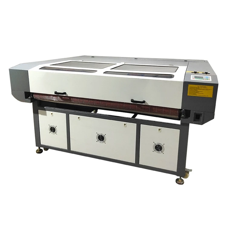 Customized  CCD camera positioning 1610 Co2 Laser Cutting Machine engraving machine for textile fabric