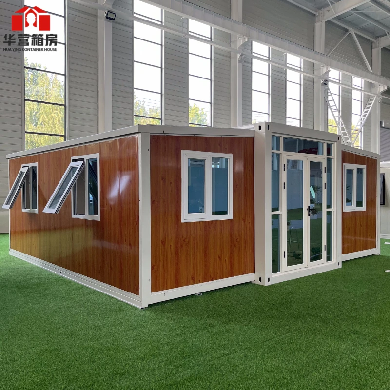 Hot Sale 2-Room Prefabricated Steel Container House with Kitchen and Bathroom Expandable 20ft 30ft 40ft for Hotels and Villas