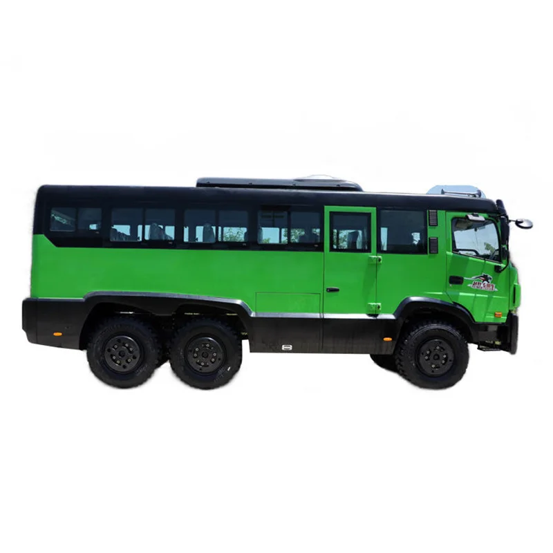 Dongfeng Coach Bus 25+1+1 Seater Cummins Euro 2 All-terrain Heavy-duty Passenger Carrier