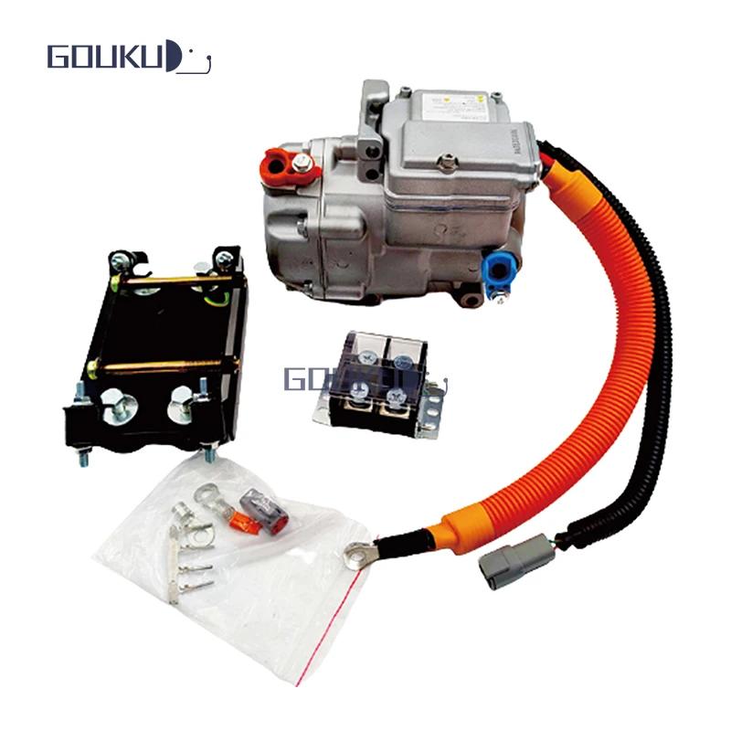 GOUKU 12V dc electric air conditioning compressor car electric parking air conditioning ac compressors