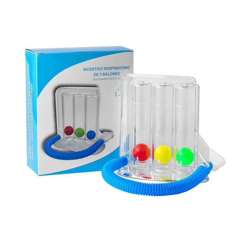 Inspirometer Inhalation Respiration Breathing Training Product  Breathe Training Device Lung Breath Trainer
