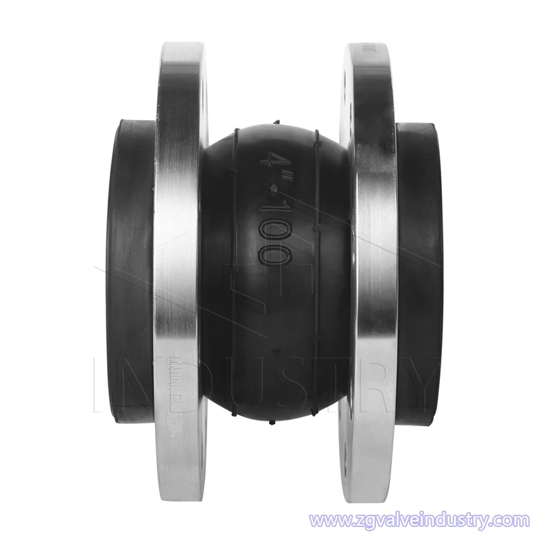 DN25~DN300 PN16 Stainless Steel 304 Flange Joint Pipe Rubber Flexible Bellows EPDM Expansion Joint
