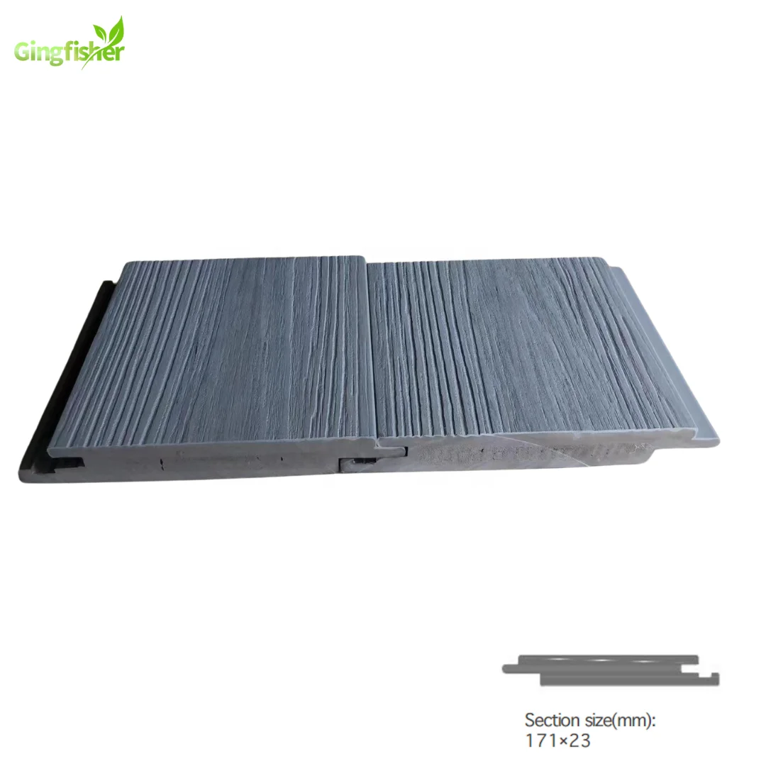 Innovative No Gap Seamless Design PVC ASA Co-extrusion Interlocking WPC Decking Board Capstock The 3rd Generation of WPC