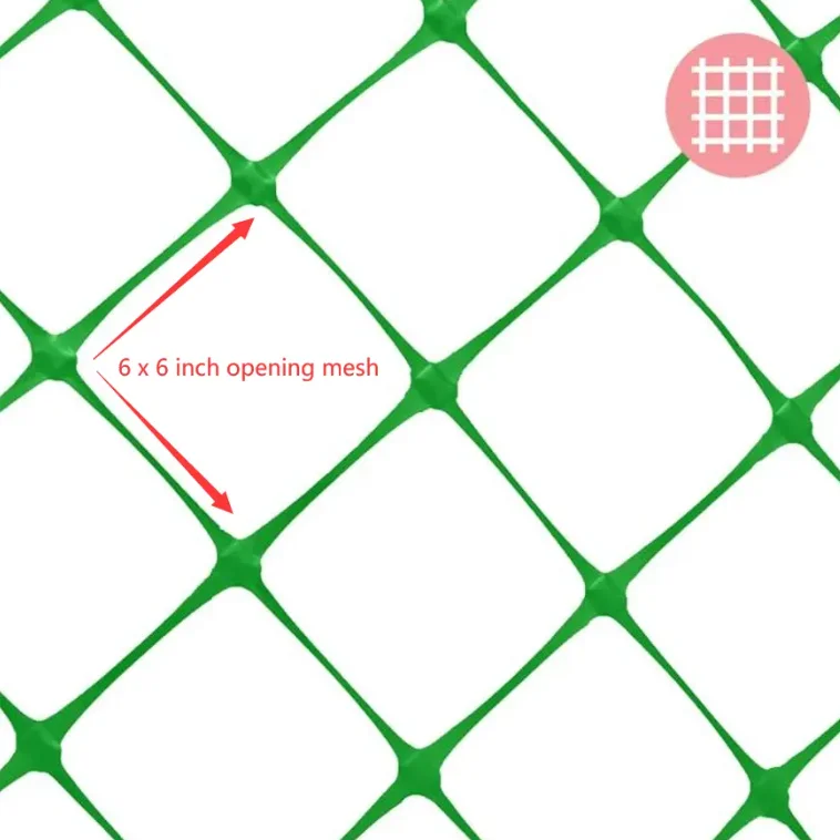 Plastic Trellis Netting Roll  ft Heavy-Duty Garden