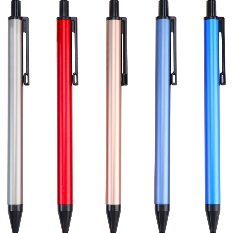 Private Label Modern Metal Gel Pen Stylish Appearance Business Essential Metal Pen