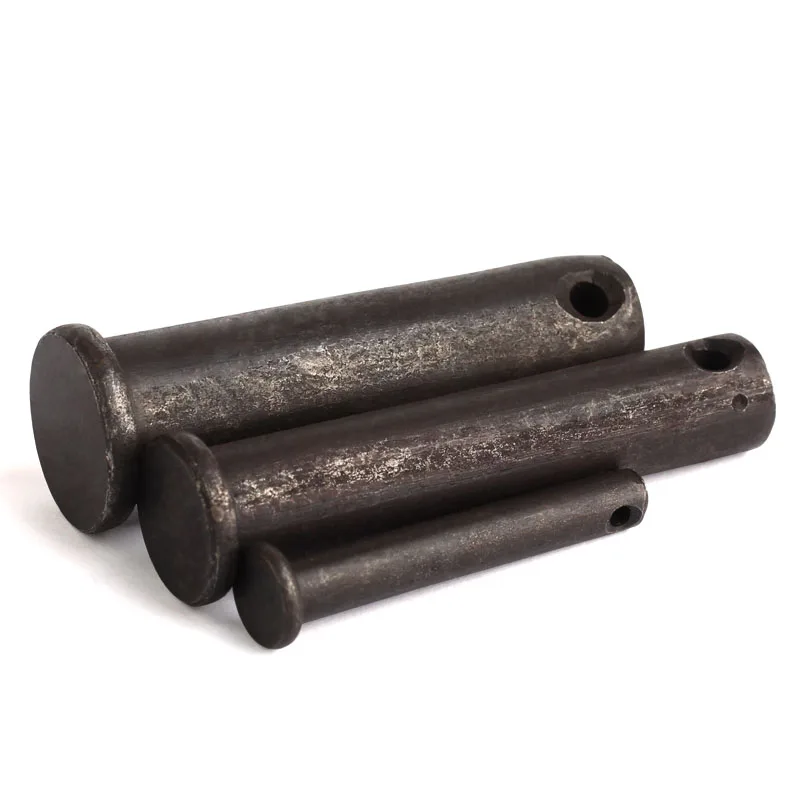 DIN1434 DIN1444 Steel black Oxide Universal clevis pin with hole Perforated pin shaft ISO2341
