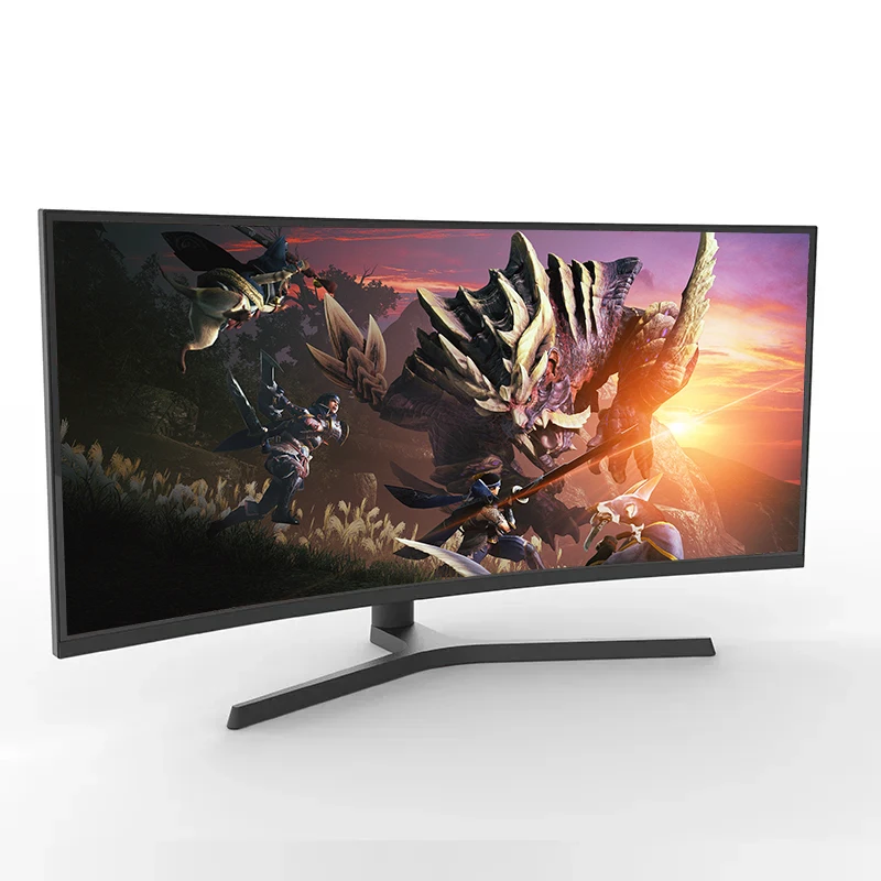 Desktop Computer Gaming Monitor 32 Inch Qhd 2k Super Wide Screen 144hz Curved Monitor