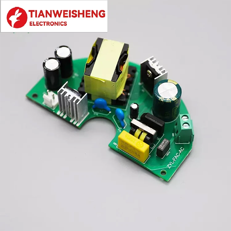 Custom Ceiling Fan Ac Dc Controller PCBA Circuit Board 45W Dual Power Supply Infrared Remote Control BLDC Brushless Motor Driver