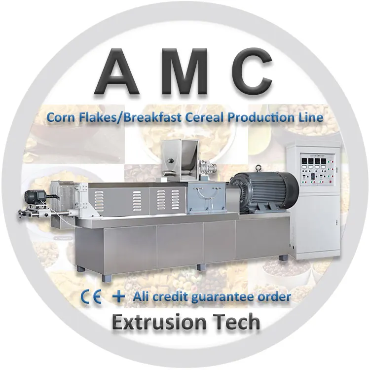 Americhi cereals breakfast machines + corn flakes machine manufacturers + corn flakes production equipment machines