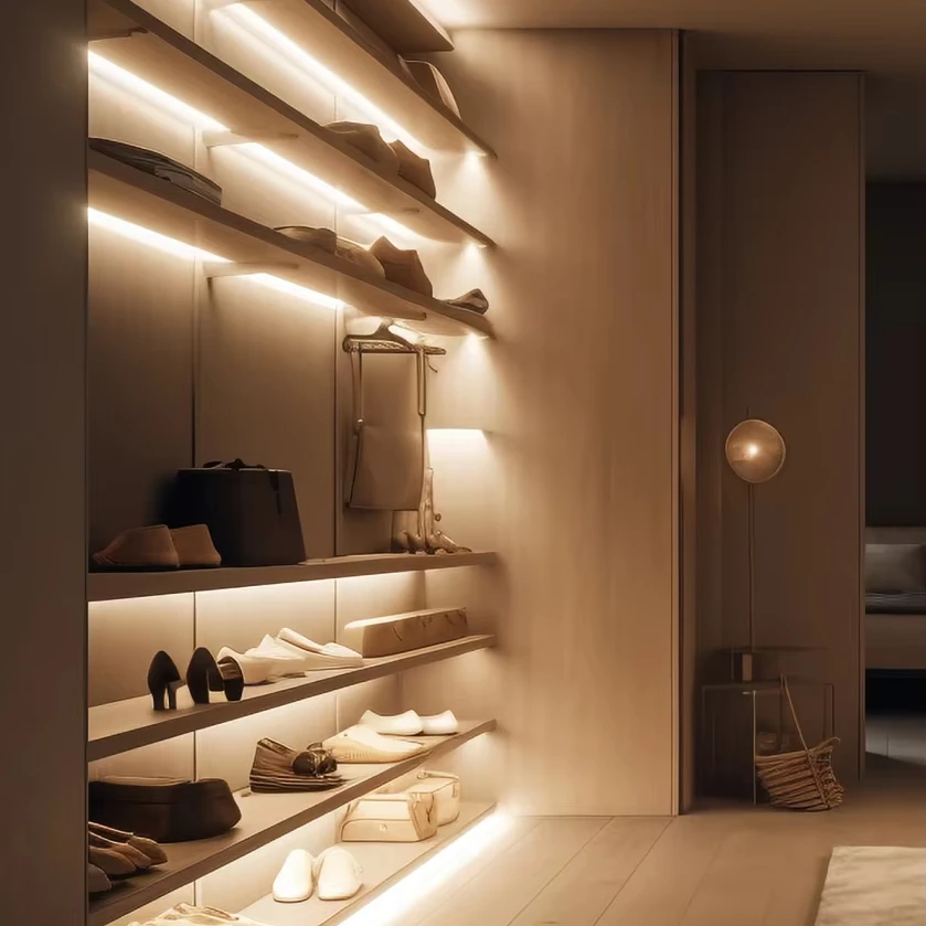 Светодиодные полосы света безопасности низкого напряжения постоянного тока 24 В 12 мм * 13 мм СВЕТОДИОДНЫЕ жесткие полосы для украшения помещений