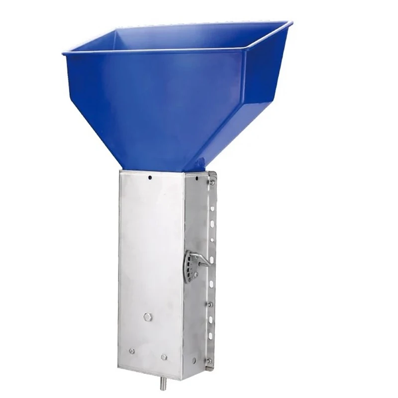 High-quality pig automatic stainless steel feeder with plastic hopper pig feed saving equipment
