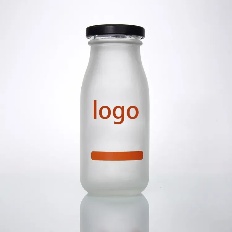 China Made 1000 Ml Clear Round Dorica Milk Beverage Juice Glass Bottle Botella De Vidrio 1 L For Home