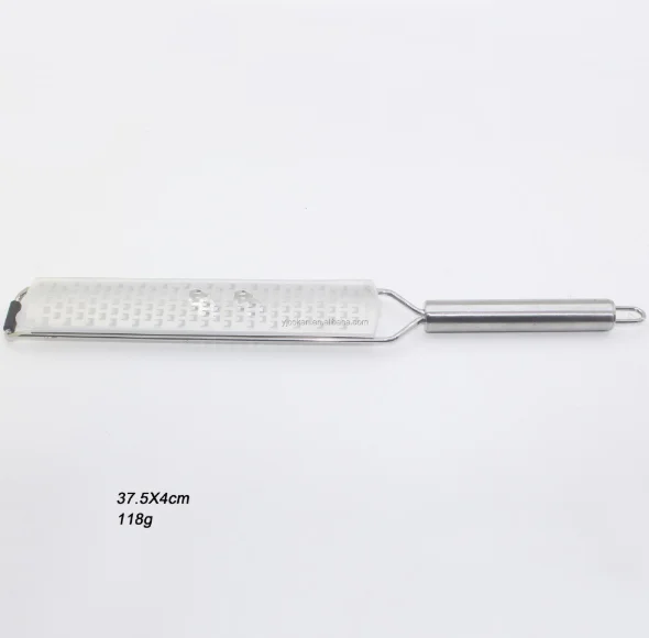 High quality kitchen cooking tools fruits citrus lemon zester cheese food flat long multifunctional stainless steel grater