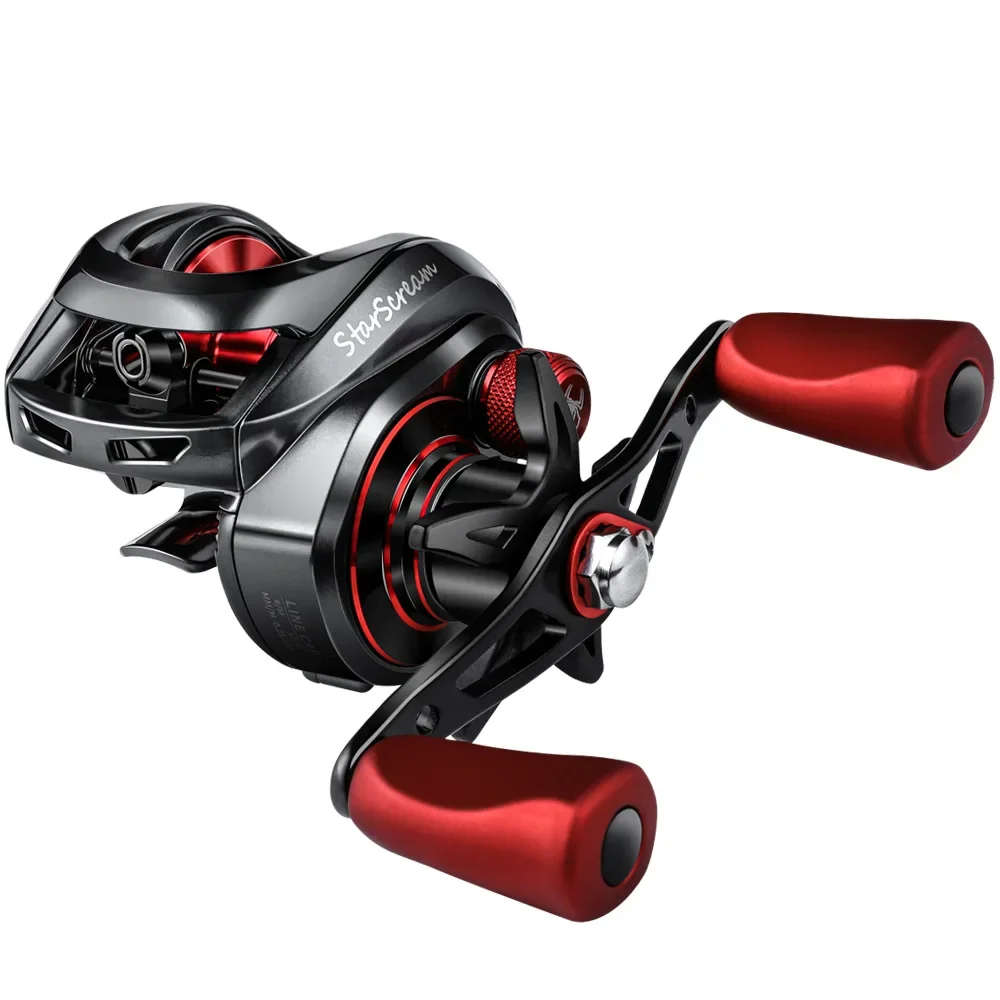 Factory Wholesale 8+1BB 7.2:1 Gear Ratio  magnetic brake system Baitcosting Fishing Reel
