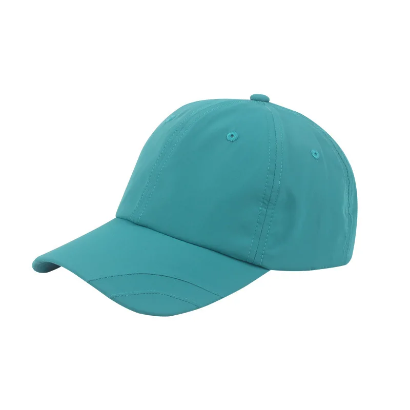 quick dry cool feeling polyester light weight sport baseball cap for outdoor sport UV protection sun visor hat