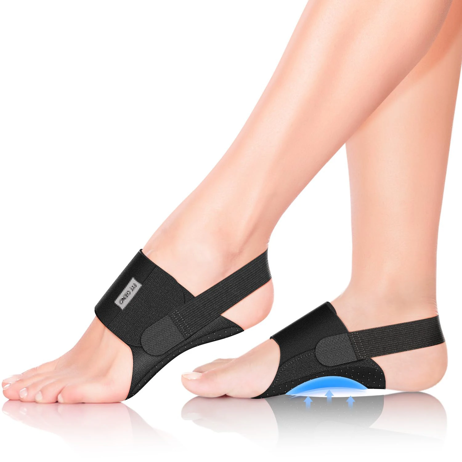Arch Support for Plantar Fasciitis Relief: Non-Slip Unisex Arch Support Inserts Adjustable Arch Support Braces