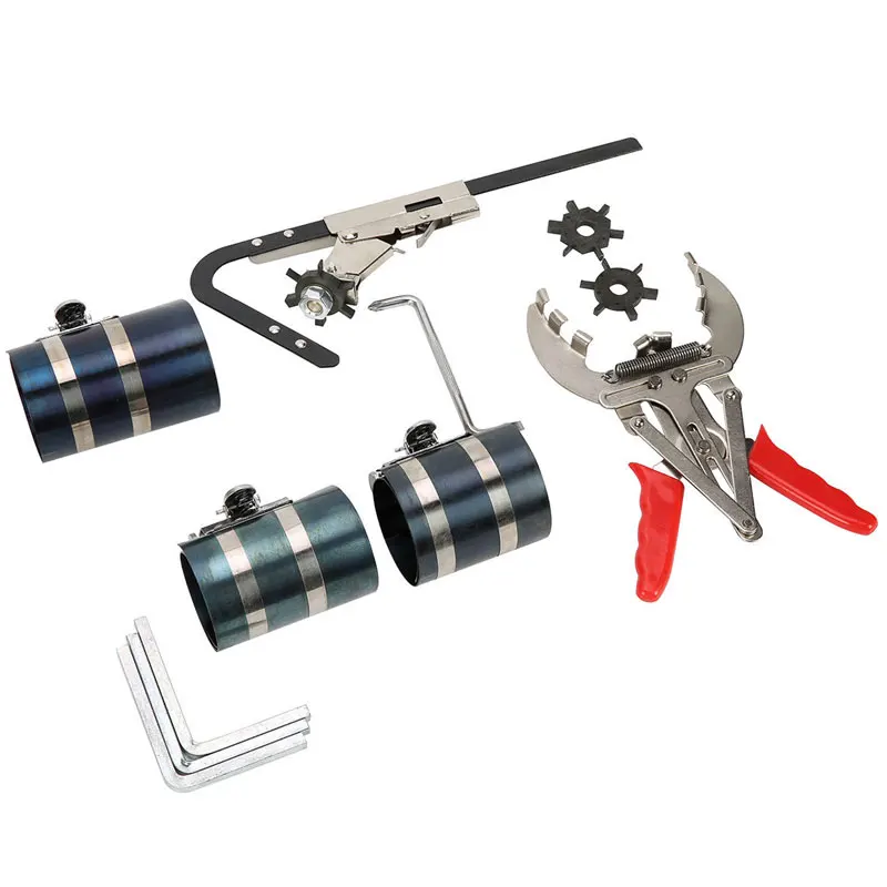 Local stock in America! Winmax 9pcs tool set piston ring service tool set compressor with ratchet key