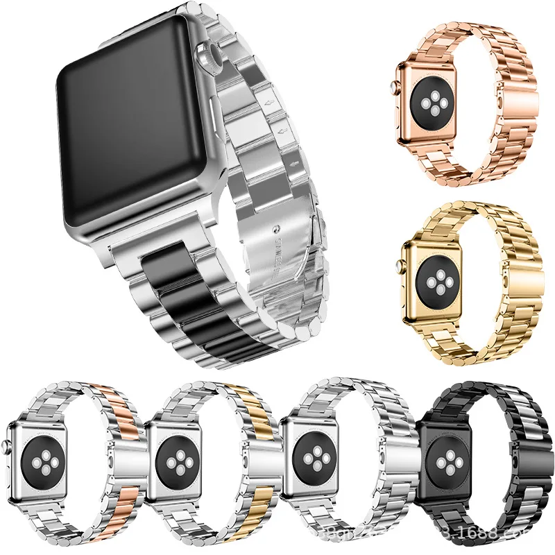 Hot sales Stainless steel smartwatch strap for Apple watch Huawei Samsung SmartWatch