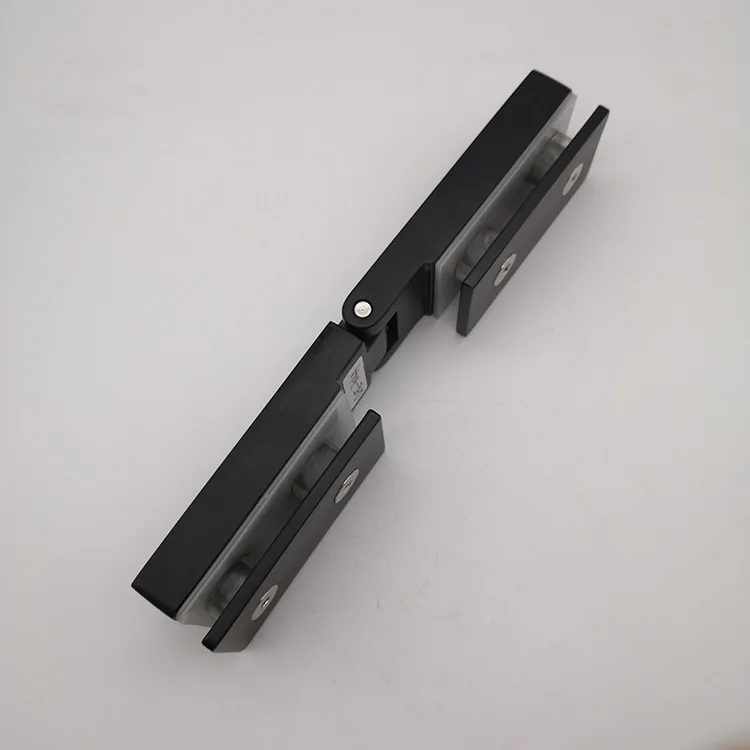 Matte Black  Wall Mount Full glass door Hinge