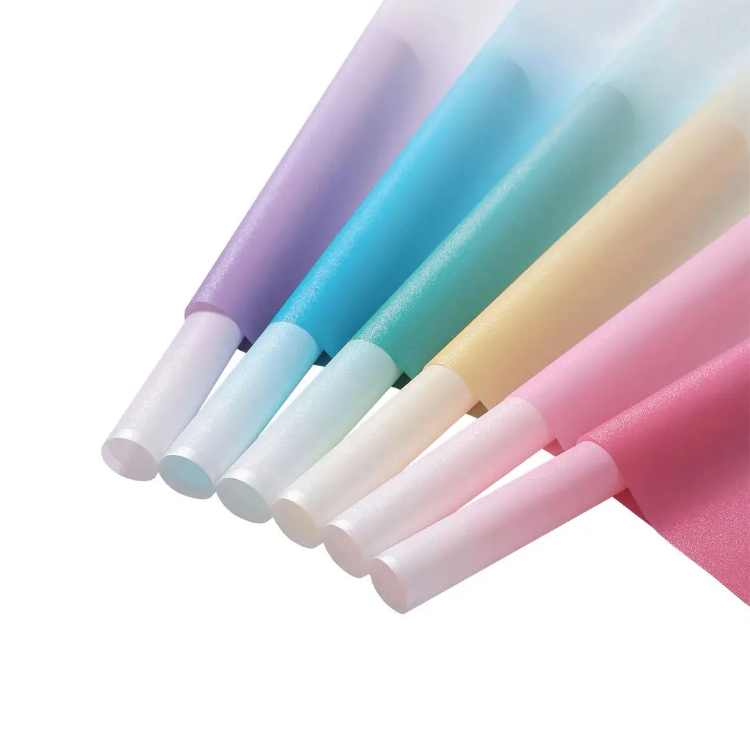 Korean Matte Gradient Waterproof Florist Material Glitter Shinny Bouquet Packing Flower Wrapping Paper