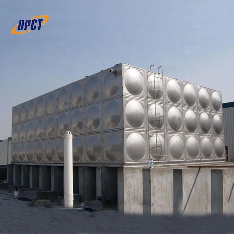 High Quality stainless steel water tank 1000-50000L galvanized water tanks Assembled water tank