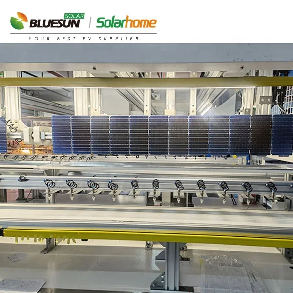 Bluesun Цена панели солнечных батарей 415W 455W 550W 650W 700W фотоэлектрическая PV половина сотовый подойдет как для повседневной носки так модули комплект Солнечная