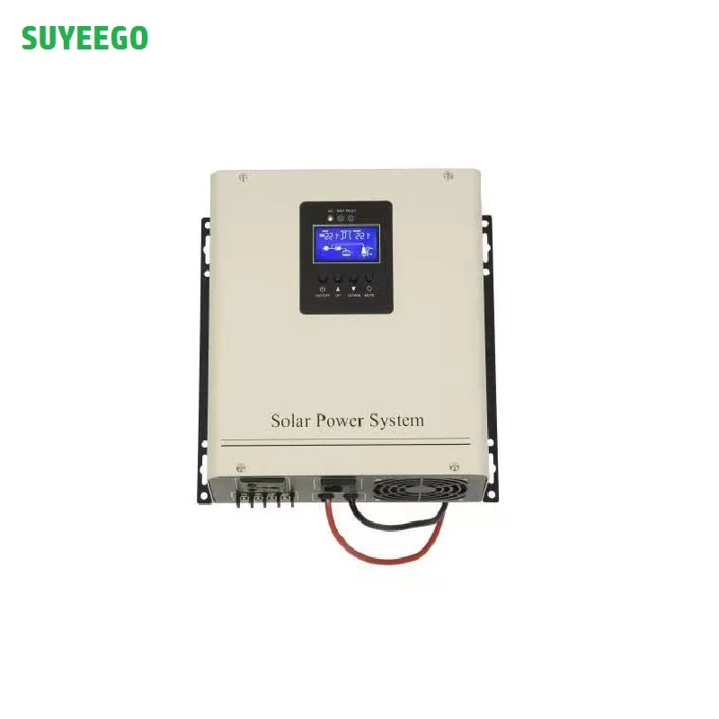 Suyeego 500w 700va 700w 1kva 1000w 1.5kva Сплит фазы неэлектрифицированная солнечная система 30A PWM Гибридный солнечный