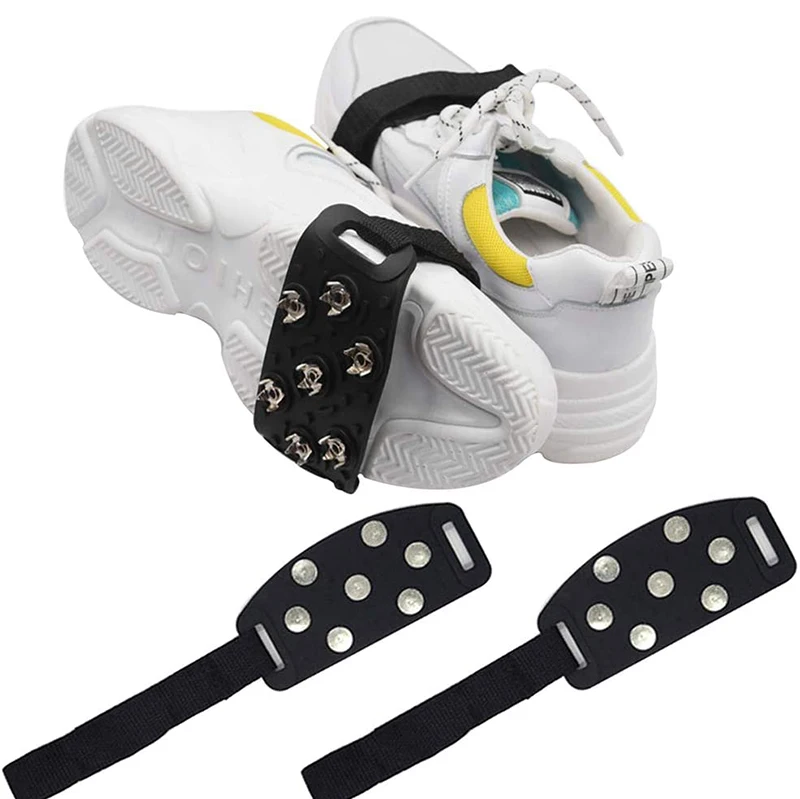 Wholesale  Anti Slip  Professional  Ice Snow Shoe Spiked Grip Cleats Crampons