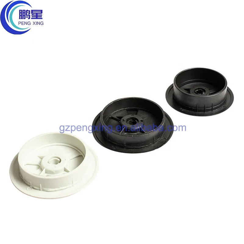 Pengxing cheap price 52mm Hardware Plastic new design 60mm Computer Desk Table Round Wire Organizer Cable Grommets