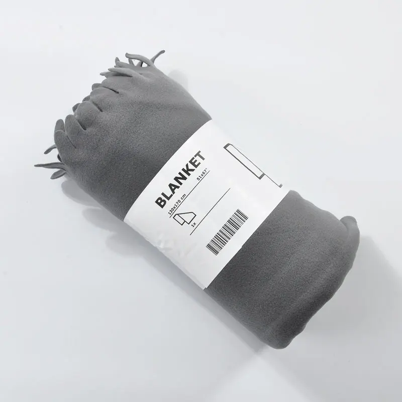 
Children 100%polyester Ultrasonic fleece custom thick baby muslin blankets 