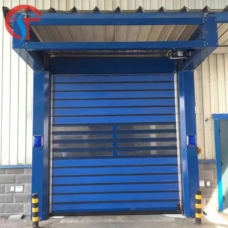 Wholesale Factory industrial Fast Roller Shutter Automatic Doors Spiral Doors