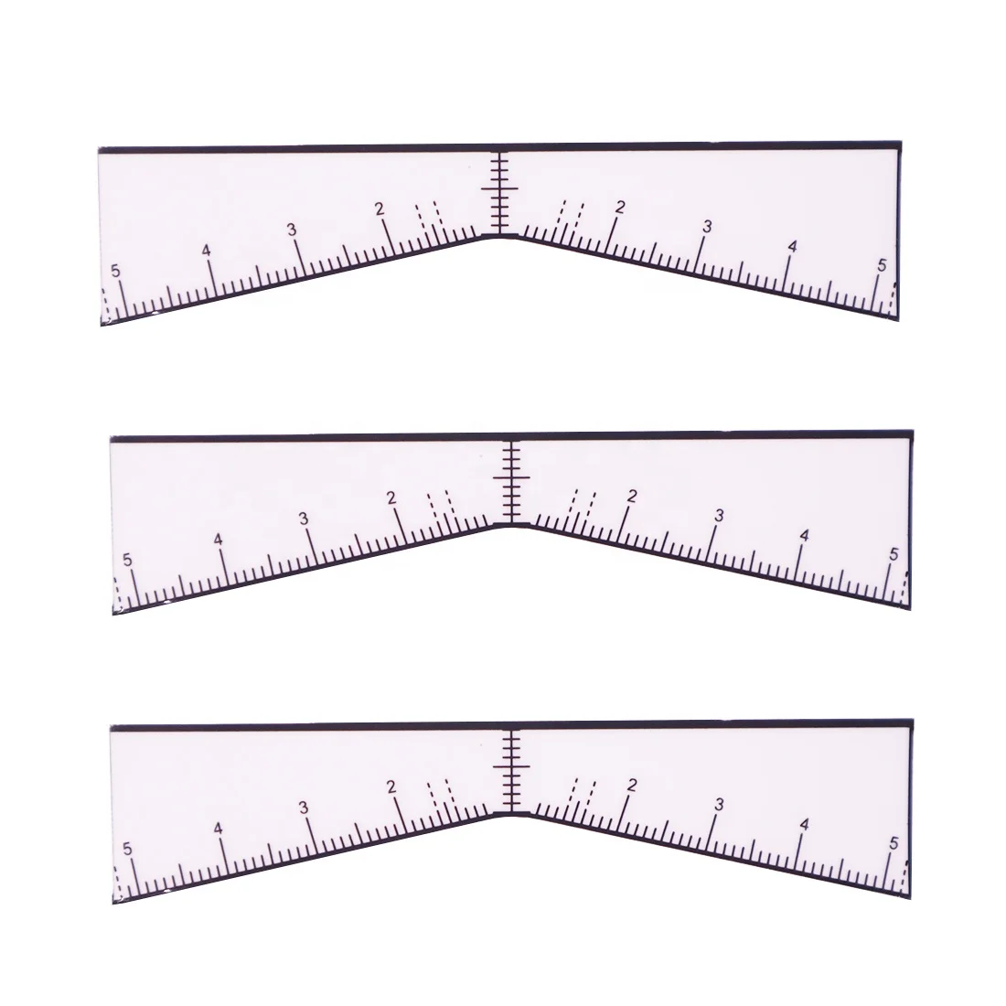 Private Label Pmu Microblading Permanent Makeup Eyebrow Easy Mapping Shaping Auxiliary Tattoo Eyebrow Sticker Stencil