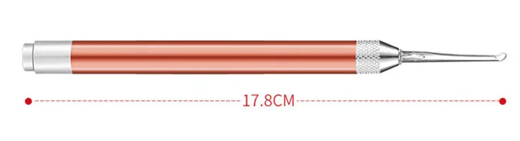 Ear Pick Curette Cleaning Tool Earpick Wax Remover Cleaner Earwax Removal Tool With LED Light