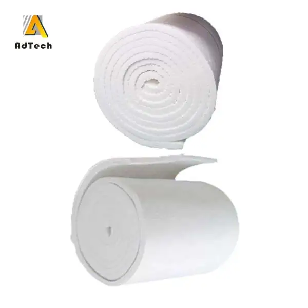 Insulation Heat Resistant refractory proof Ceram Fibre blanket For Aluminium alloy