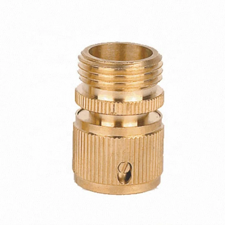 Быстроразъемный латунный шланг 1/2 дюйма для садовой воды