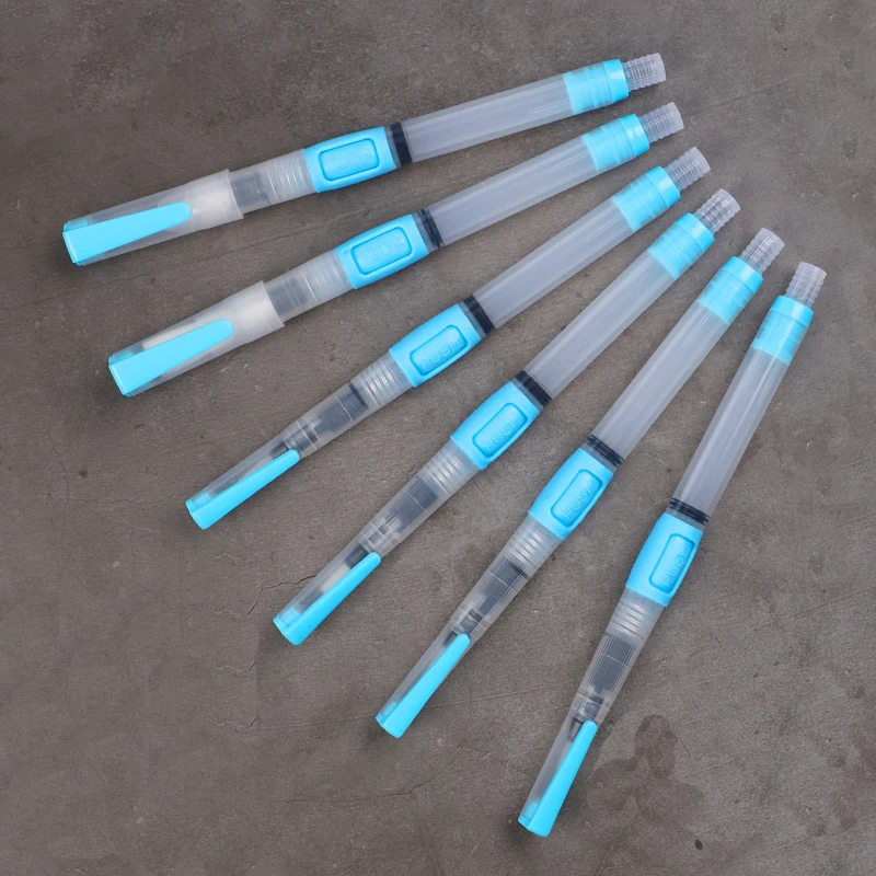 New design 6 Pcs diy nylon hair water brush pen bulk