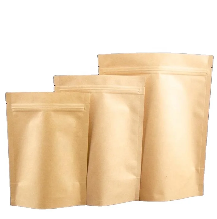 Custom Logo Print Wholesale Grocery White Brown Kraft Paper Gift Bag with Handle Item Industrial Surface Packaging