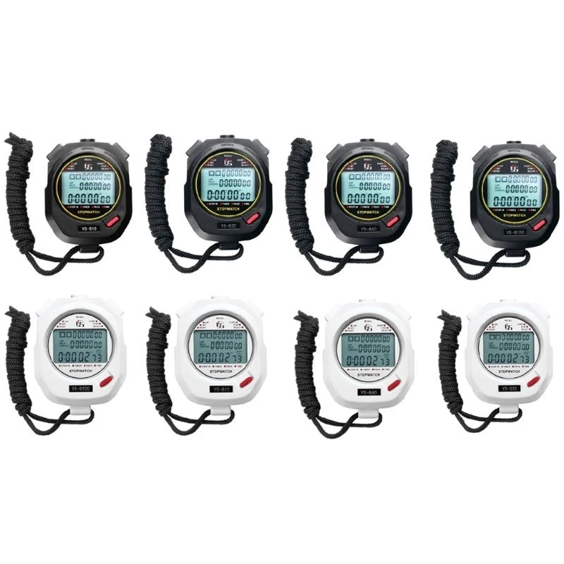 China manufacture Electronic Stopwatch Timer Training Running Watch Activity Walking Running Pedometer