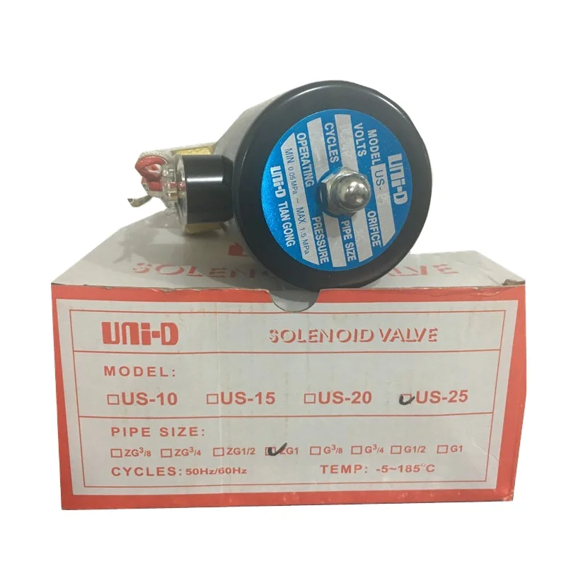 Uni-D 1 inch US-25 2L-25 Steam Solenoid Valve