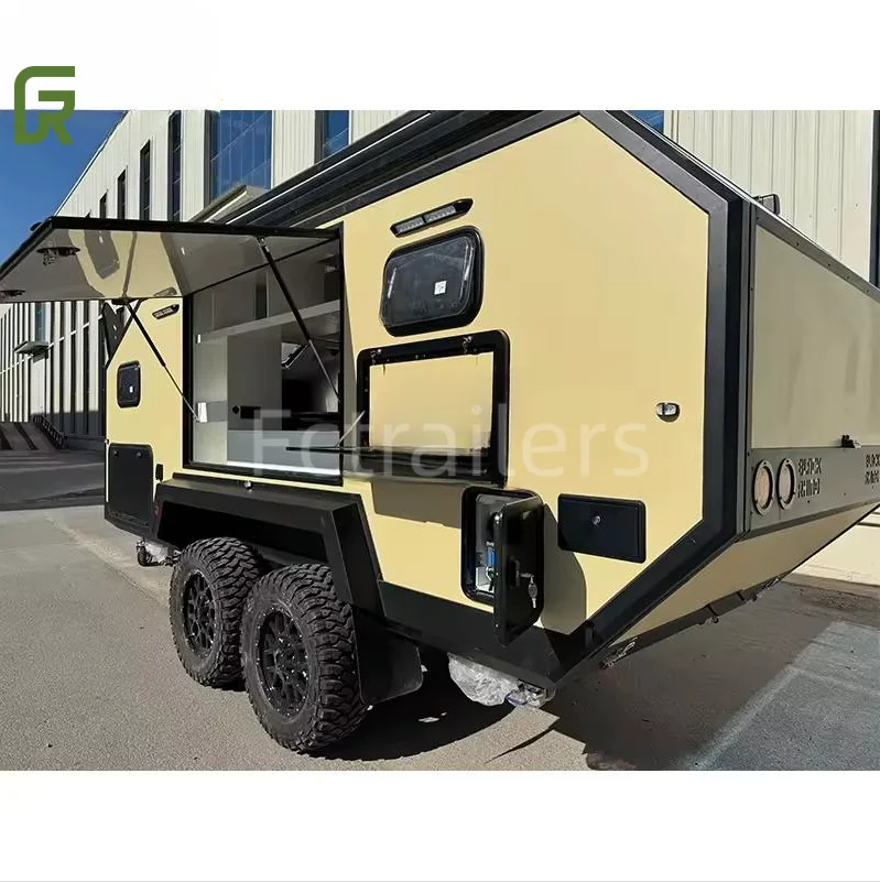 Fctrailers дорожные прицепы для внедорожников Большой Космический фургон Rvs Camper трейлер с ванной и кухней