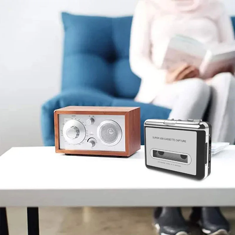Factory Cassette Player Portable Cassette Tape To MP3 CD Converter Portable Cassette Tape Converter