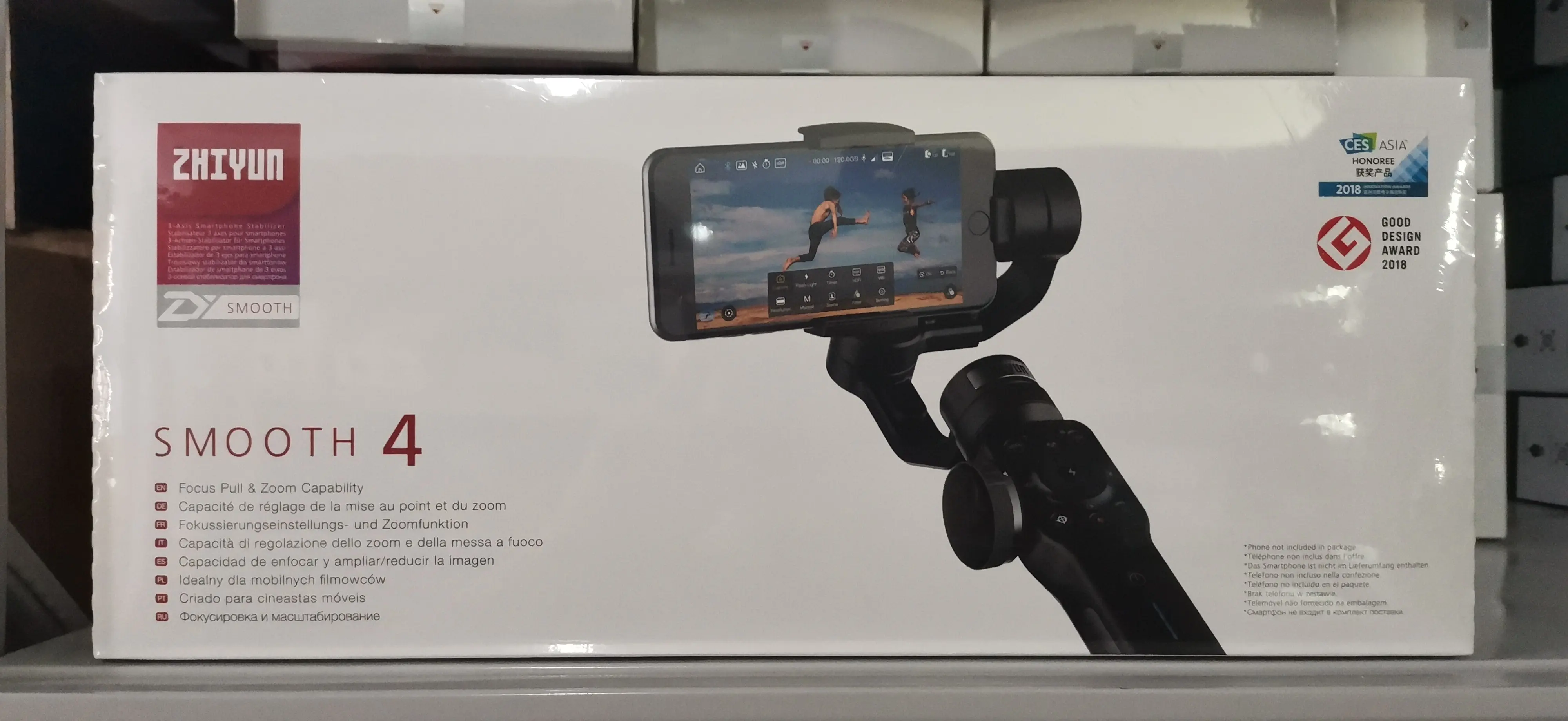  ZHIYUN Smooth 4 3-оси телефон разных цветов с шарнирным соединением для смартфона карманных стабилизаторов смартфонов и