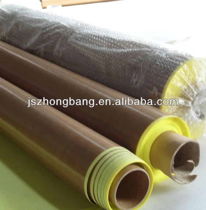 PTFE Fiberglass Fabric with Adhesive Tape