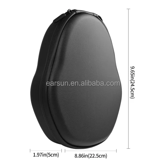 Waterproof Smart Case for Air-Pods Max with Staying Power Carry Bag for Air-pods Max Sleep Model Headphone Protective Case
