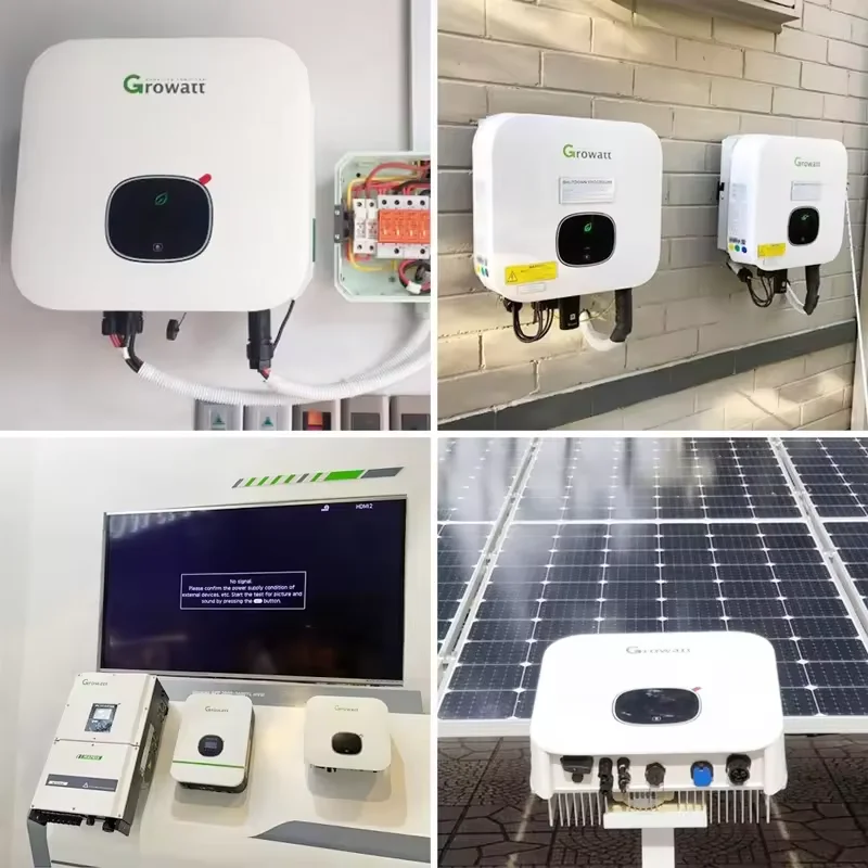 Growatt MIC 2500TL-X panel on grid hybrid and off grid solar inverter