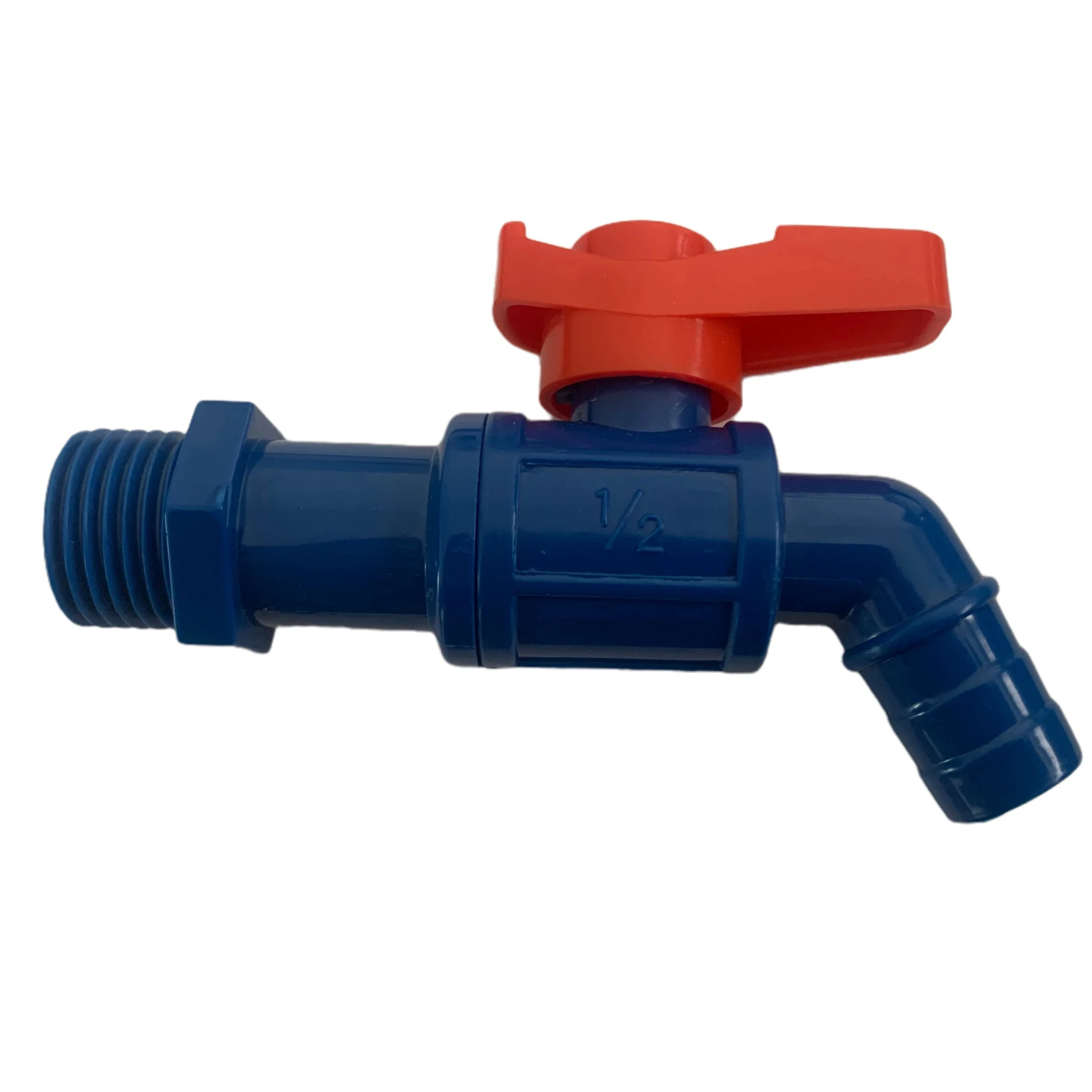 Factory wholesale, high quality and durable customizable pvc /pp/abs water tap plastic bibcock