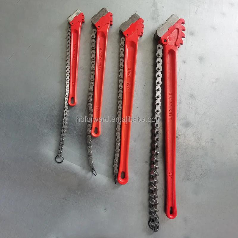 Hot sale American Professional chain pipe wrench heavy duty chain wrench