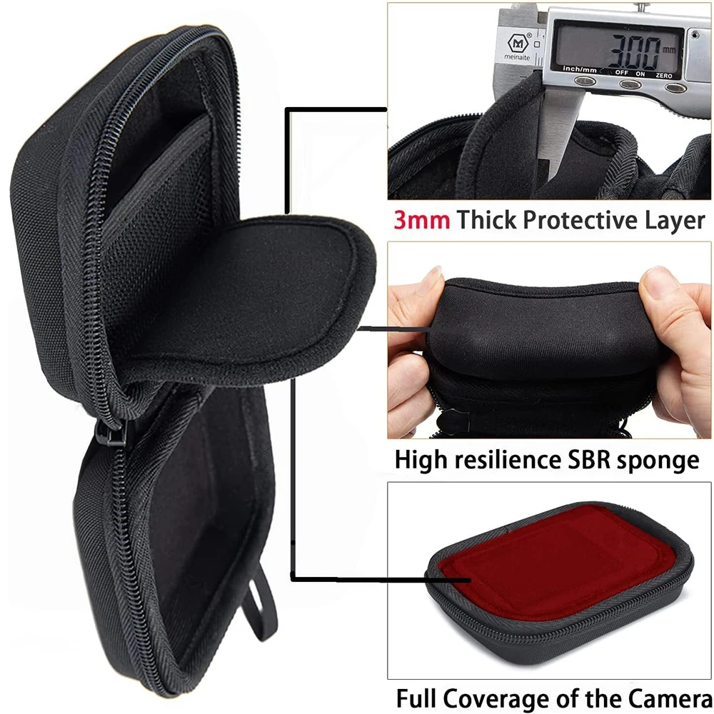 EVA Camera Carrying Case Travel Camera Pouch Waterproof Shockproof Case for Digital Camera