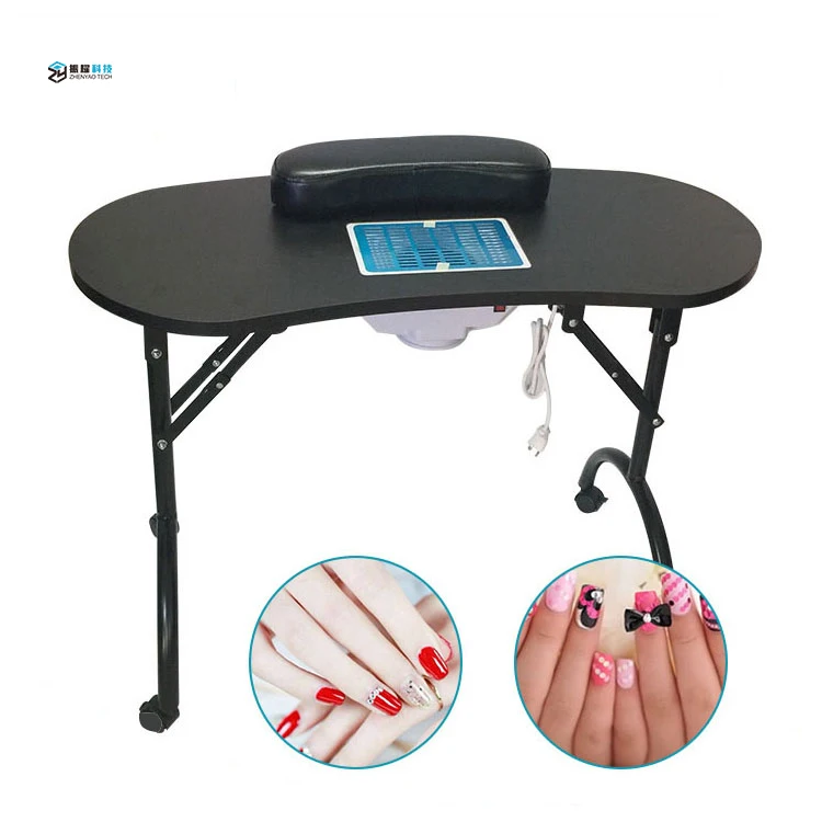 Beauty Salon Furniture Nail Manicure Table Witn Exhaust Fans